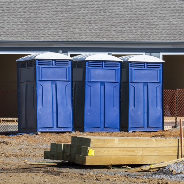 how far in advance should i book my porta potty rental in White Mesa Utah